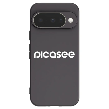 Picasee silikónový čierny obal pre Google Pixel 10 - Picasee - new logo - white