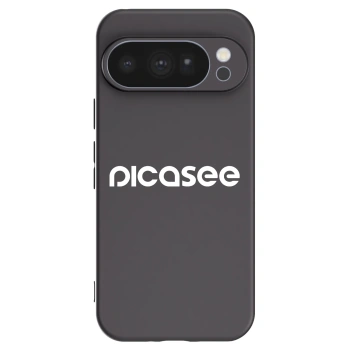 Picasee silikónový čierny obal pre Google Pixel 10 Pro - Picasee - new logo - white