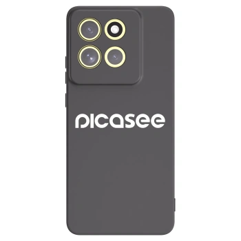 Picasee silikónový čierny obal pre Motorola Moto G86 Power 5G - Picasee - new logo - white