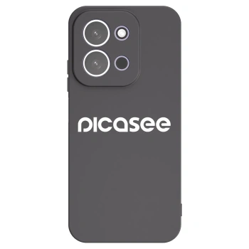 Picasee silikónový čierny obal pre Xiaomi Redmi 15C 5G - Picasee - new logo - white