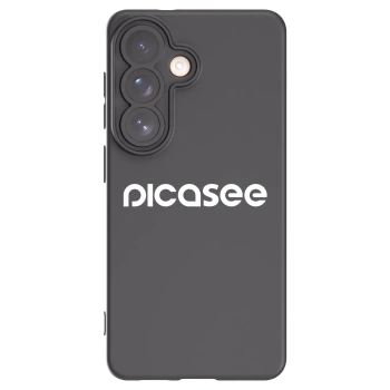 Picasee silikónový čierny obal pre Samsung Galaxy S26 - Picasee - new logo - white