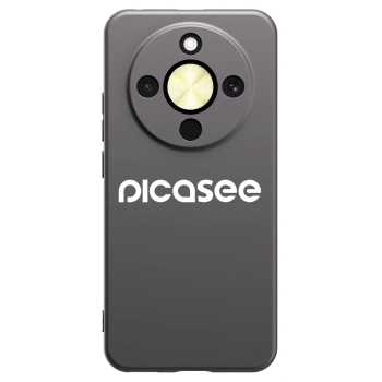 Picasee silikónový čierny obal pre Honor Magic8 Lite 5G - Picasee - new logo - white