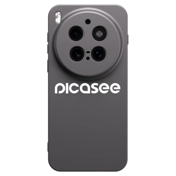Picasee silikónový čierny obal pre Vivo X300 Pro - Picasee - new logo - white