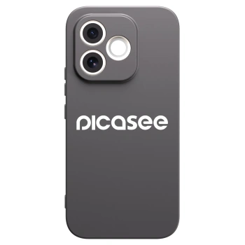 Picasee silikónový čierny obal pre Honor 600 Lite - Picasee - new logo - white