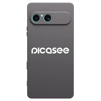 Picasee silikónový čierny obal pre Sony Xperia 10 VII - Picasee - new logo - white