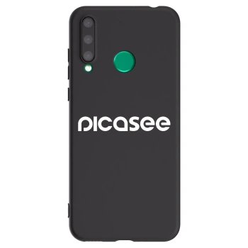 Picasee silikónový čierny obal pre Honor 20 Lite - Picasee - new logo - white