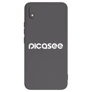 Picasee silikónový čierny obal pre Xiaomi Redmi 7A - Picasee - new logo - white