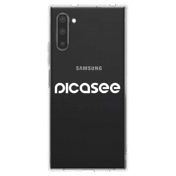 Picasee silikónový prehľadný obal pre Samsung Galaxy Note 10 N970F - Picasee - new logo - white