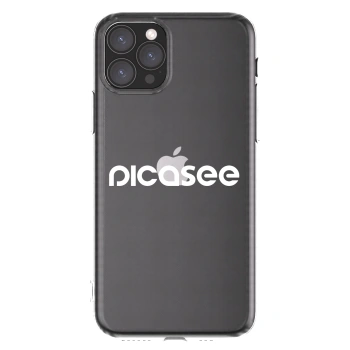 Picasee silikónový prehľadný obal pre Apple iPhone 11 Pro - Picasee - new logo - white