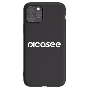 Picasee silikónový čierny obal pre Apple iPhone 11 Pro - Picasee - new logo - white