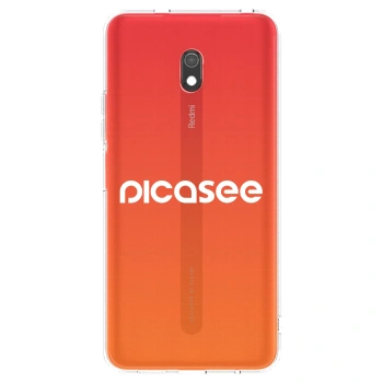 Obal pre Xiaomi Redmi 8A - Picasee - new logo - white