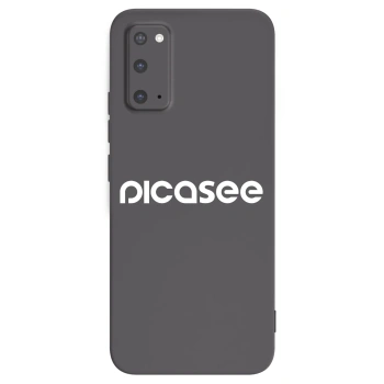 Picasee silikónový čierny obal pre Samsung Galaxy S20 G980F - Picasee - new logo - white