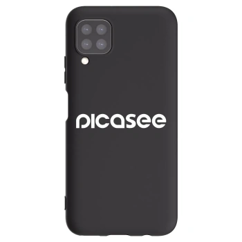Picasee silikónový čierny obal pre Huawei P40 Lite - Picasee - new logo - white