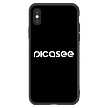 Picasee ULTIMATE CASE pro Apple iPhone X/XS - Picasee - new logo - white