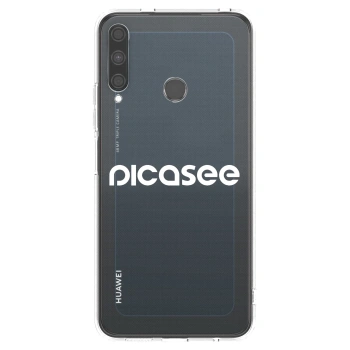 Picasee silikónový prehľadný obal pre Huawei P40 Lite E - Picasee - new logo - white