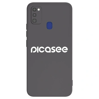 Obal pre Samsung Galaxy M21 M215F - Picasee - new logo - white