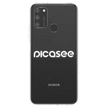 Obal pre Honor 9A - Picasee - new logo - white