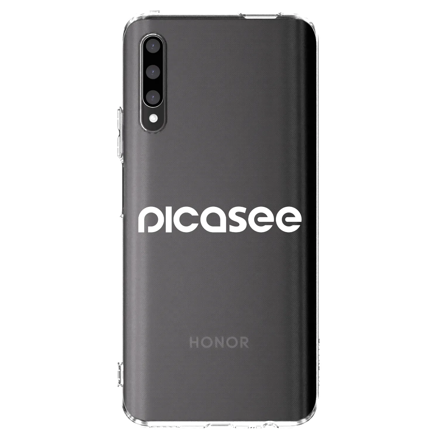 Picasee silikónový prehľadný obal pre Honor 9X Pro - Picasee - new logo - white