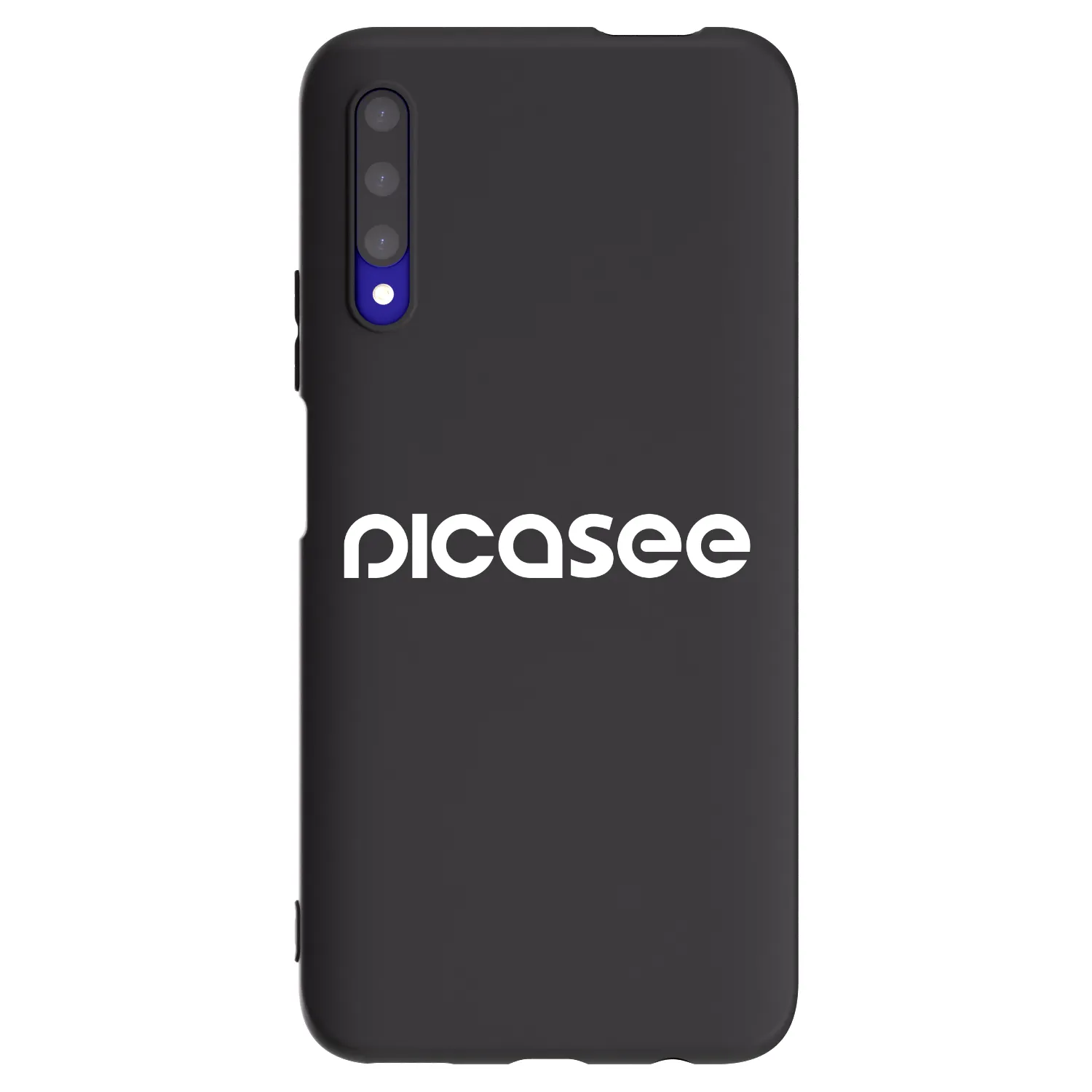 Picasee silikónový čierny obal pre Honor 9X Pro - Picasee - new logo - white