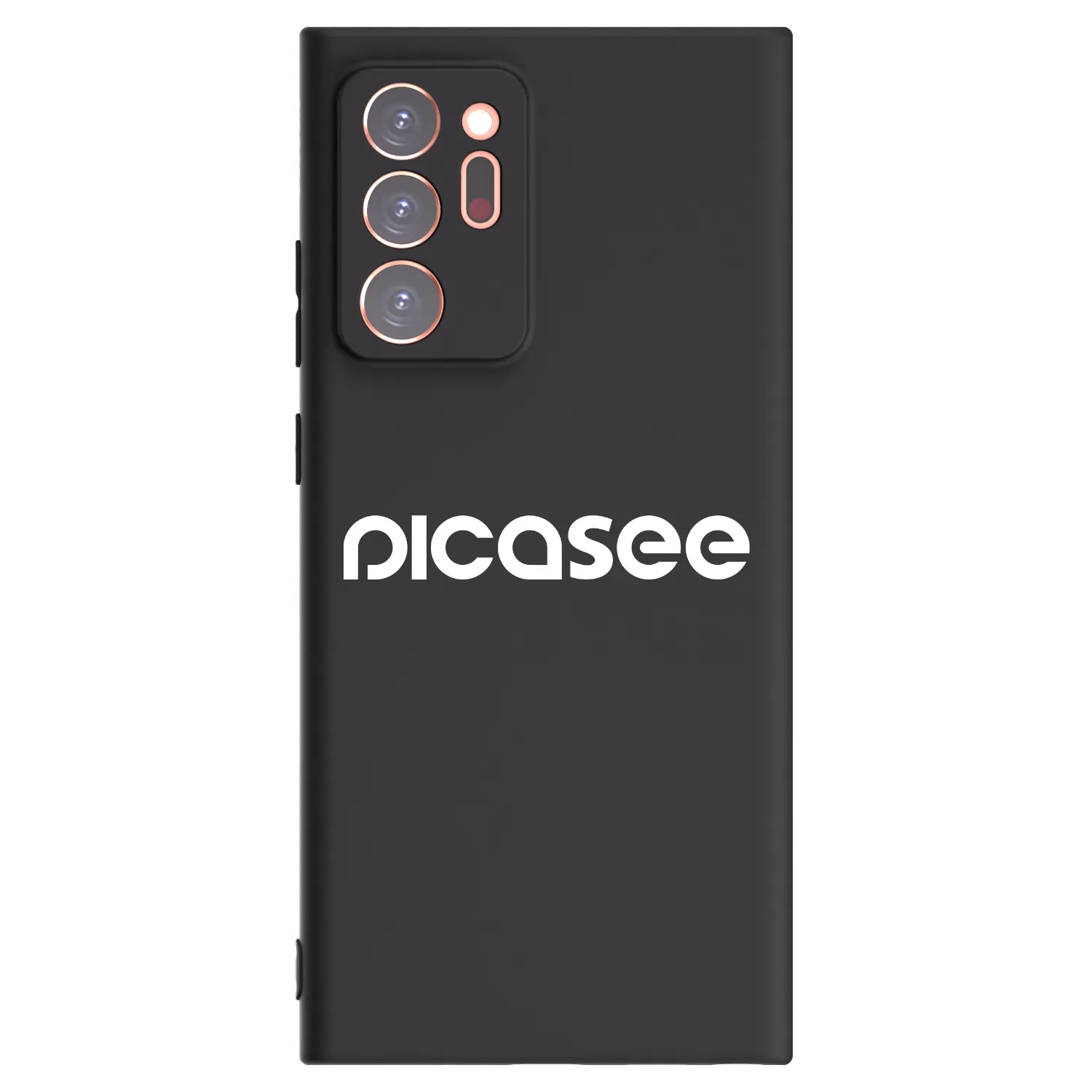 Picasee silikónový čierny obal pre Samsung Galaxy Note 20 Ultra - Picasee - new logo - white