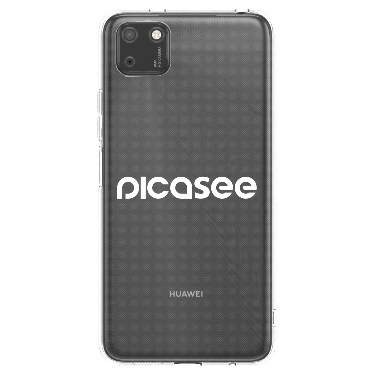 Picasee silikónový prehľadný obal pre Huawei Y5P - Picasee - new logo - white
