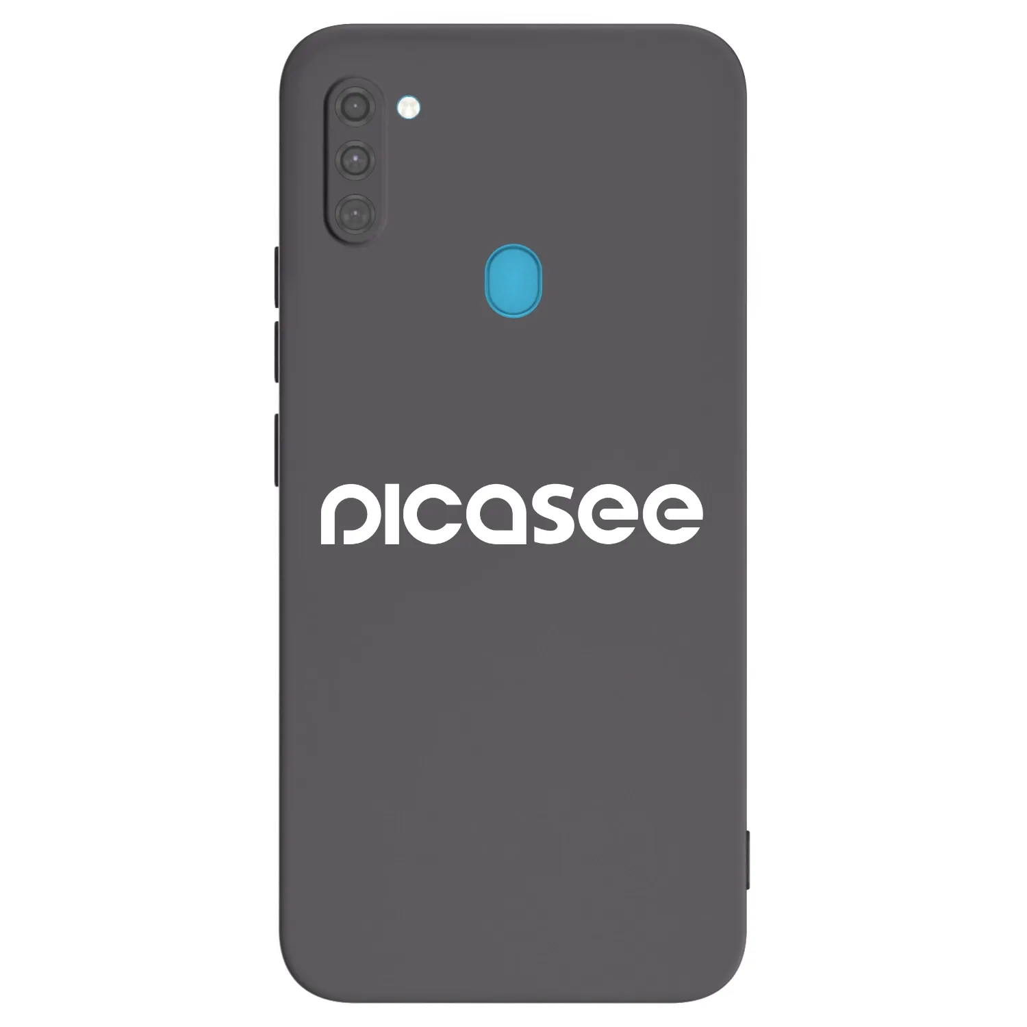 Picasee silikónový čierny obal pre Samsung Galaxy M11 - Picasee - new logo - white