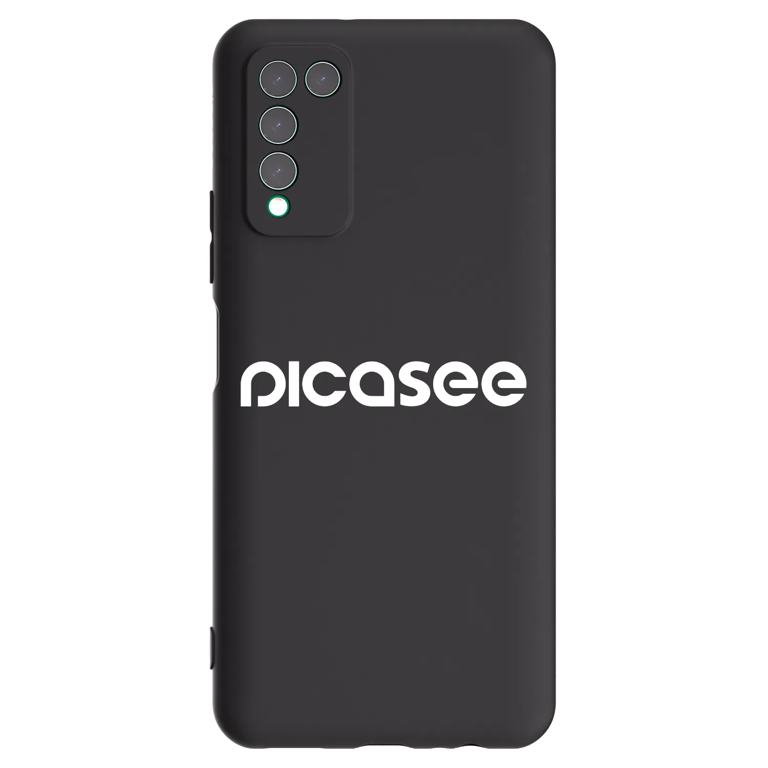 Picasee silikónový čierny obal pre Honor 10X Lite - Picasee - new logo - white