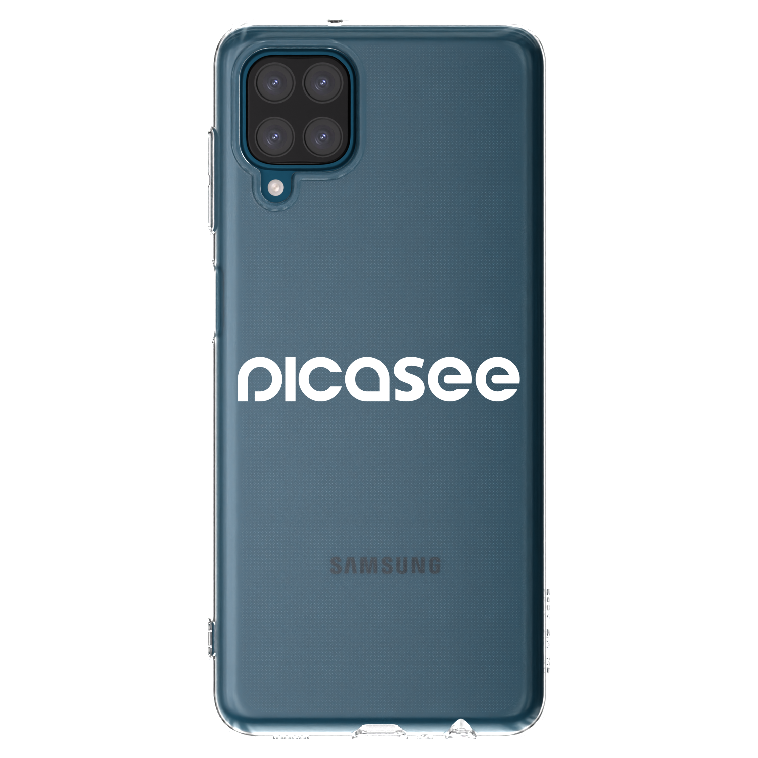 Picasee silikónový prehľadný obal pre Samsung Galaxy A12 A125F - Picasee - new logo - white