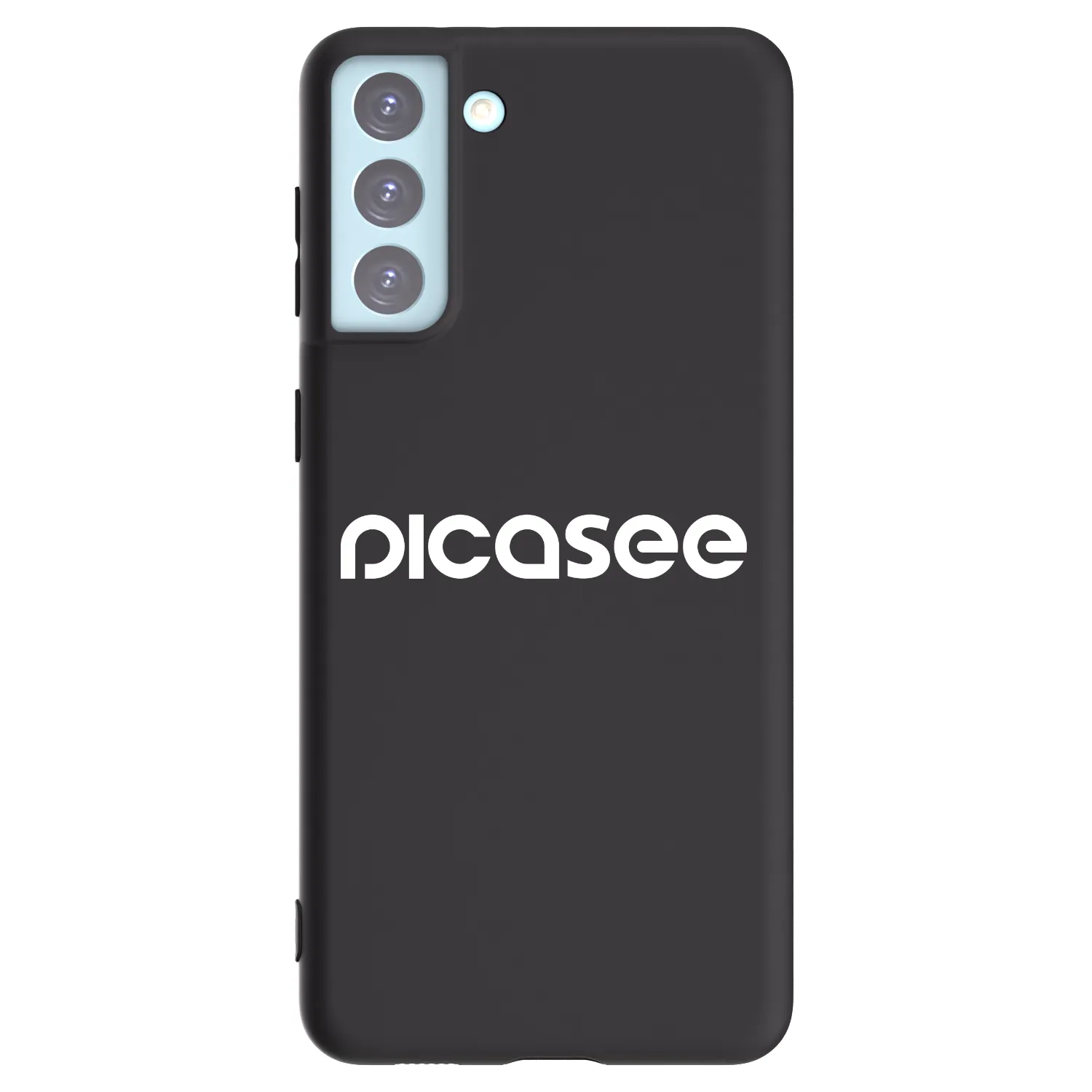 Picasee silikónový čierny obal pre Samsung Galaxy S21+ 5G G996F - Picasee - new logo - white