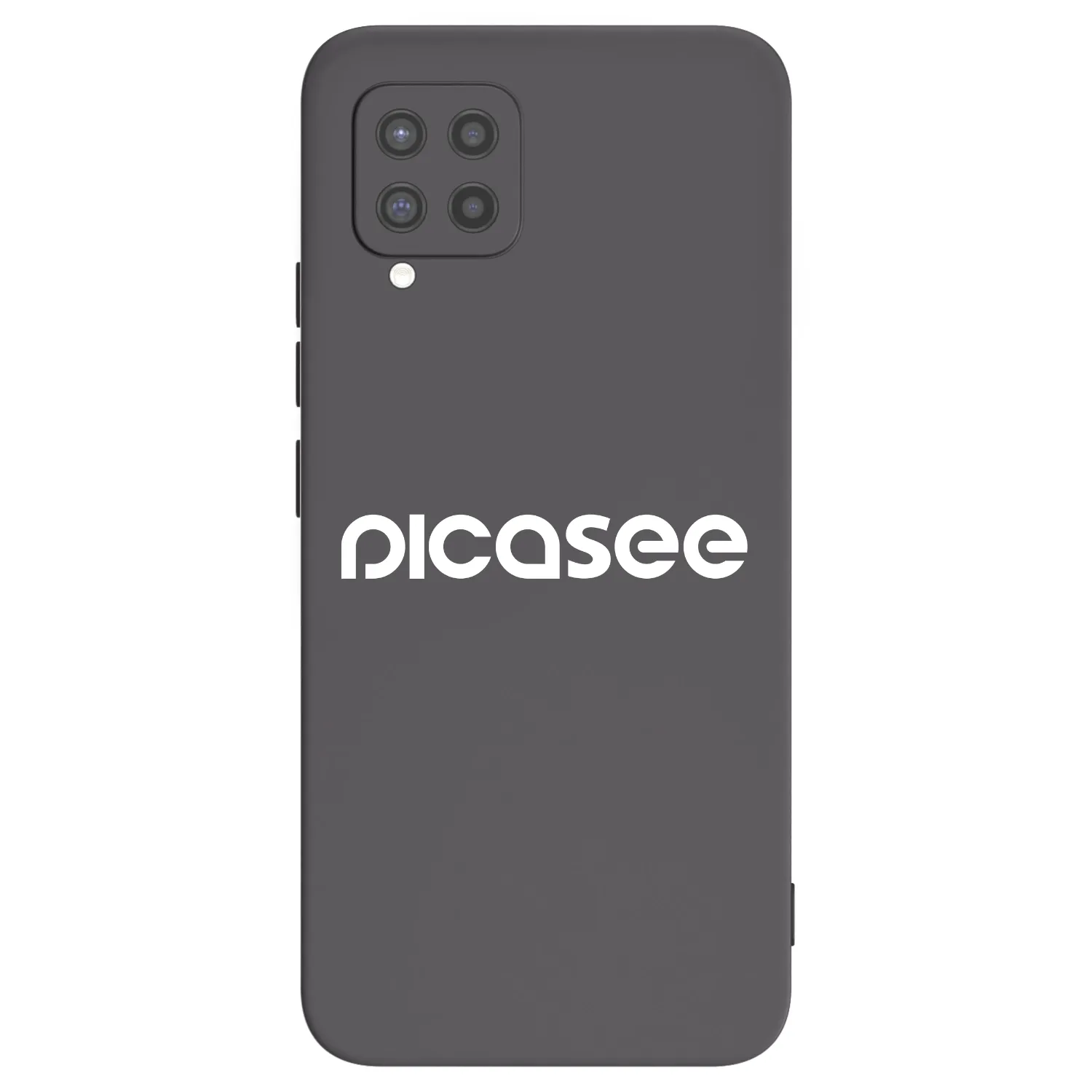 Picasee silikónový čierny obal pre Samsung Galaxy A42 A426B - Picasee - new logo - white