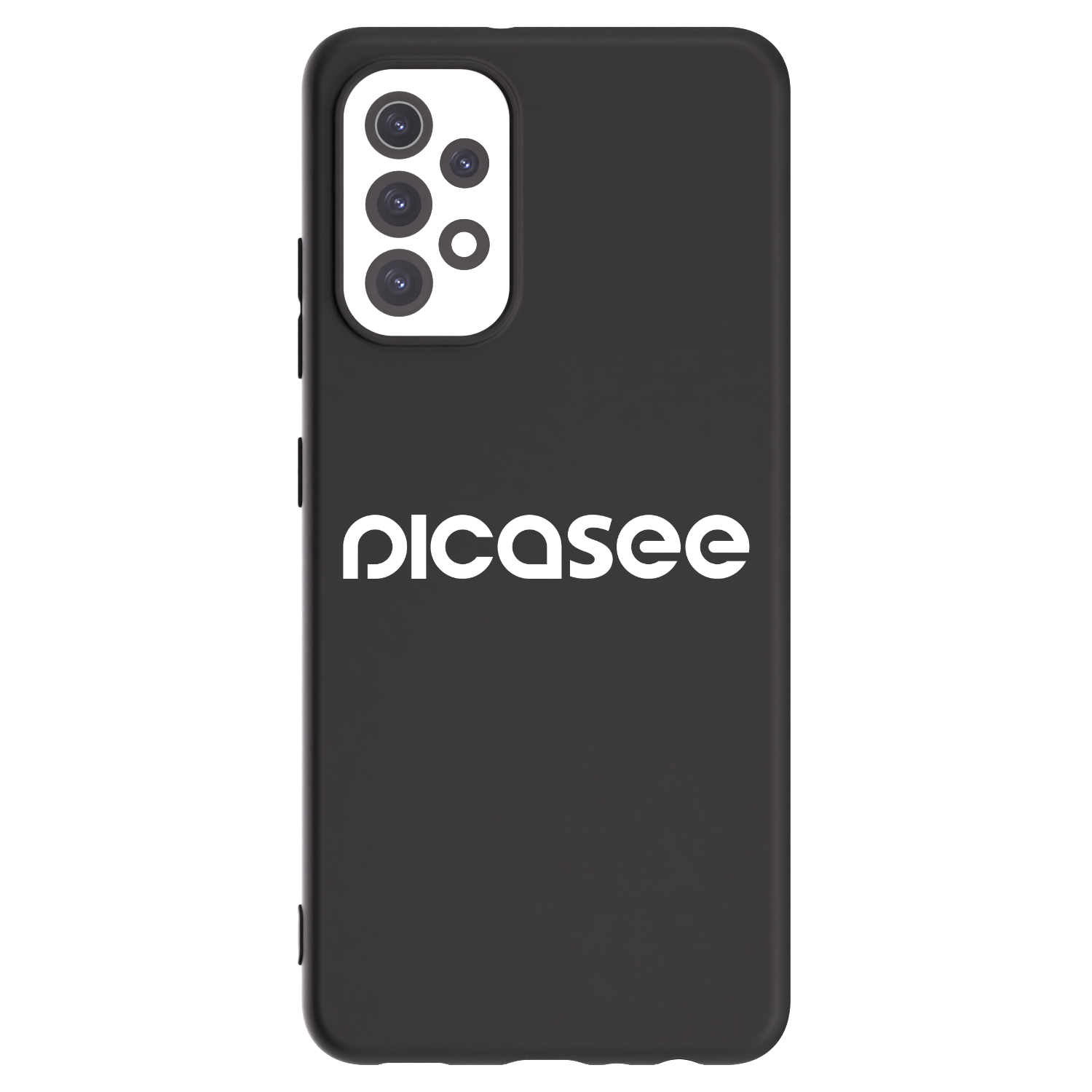 Picasee silikónový čierny obal pre Samsung Galaxy A32 5G A326B - Picasee - new logo - white