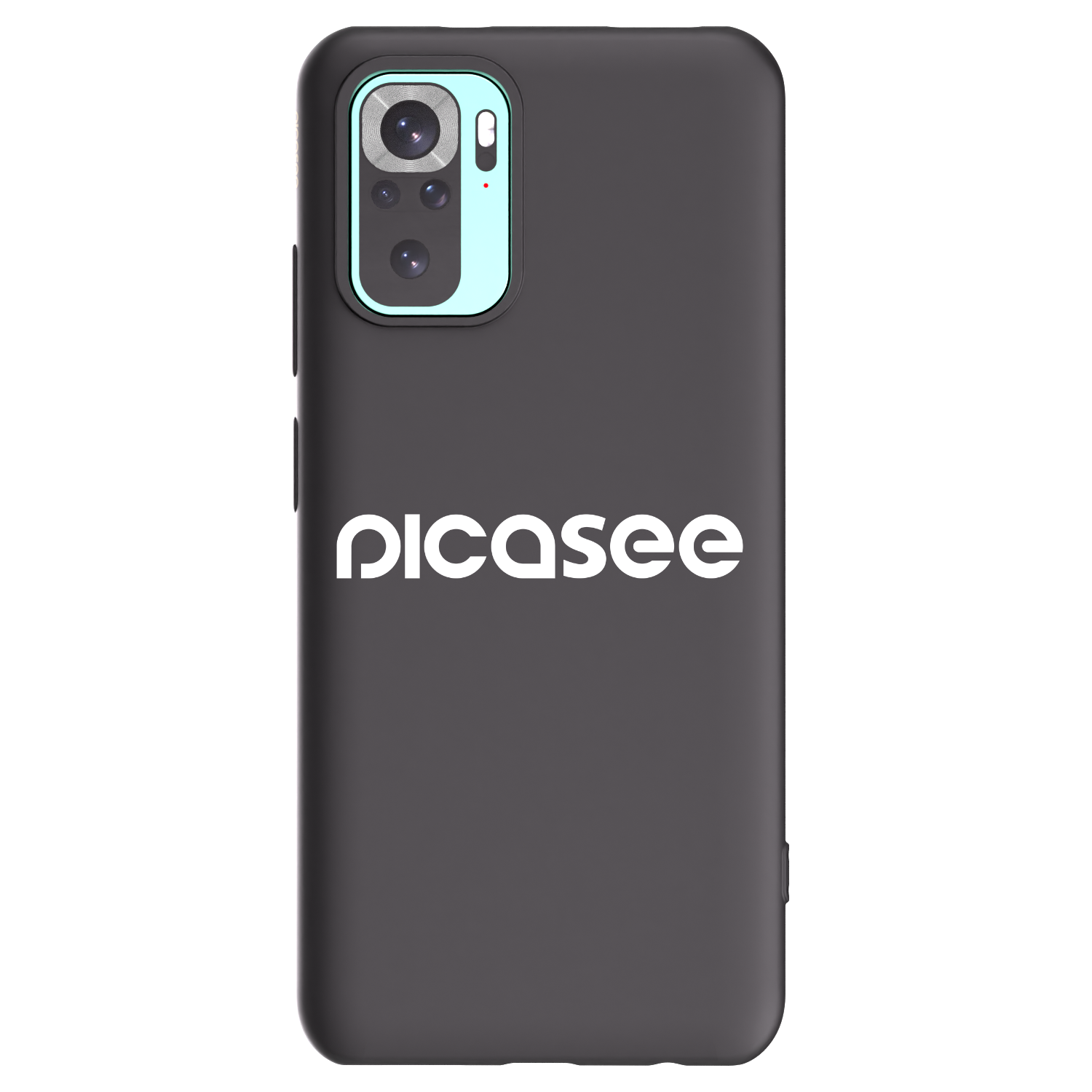 Picasee silikónový čierny obal pre Xiaomi Redmi Note 10 Pro - Picasee - new logo - white