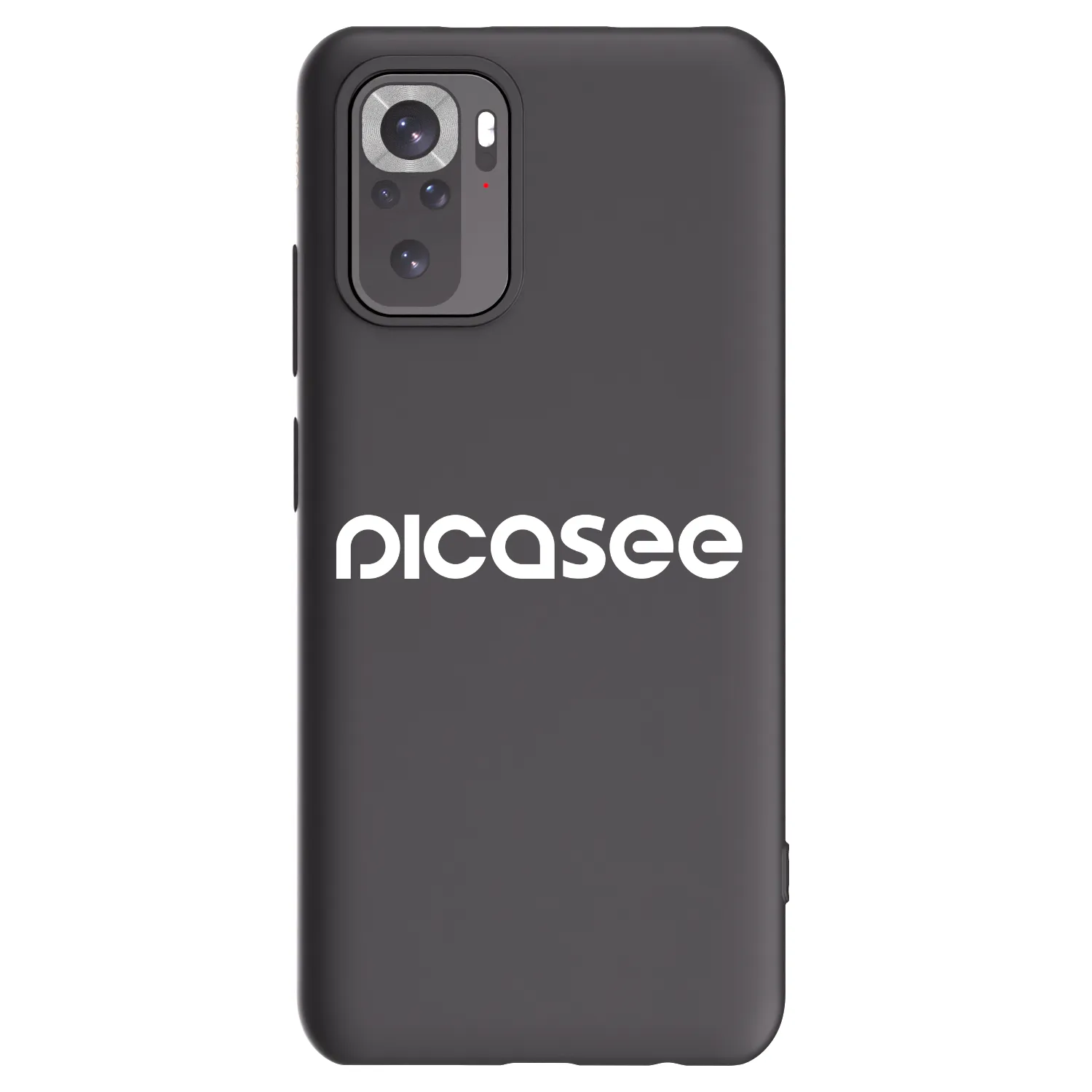 Picasee silikónový čierny obal pre Xiaomi Redmi Note 10S - Picasee - new logo - white