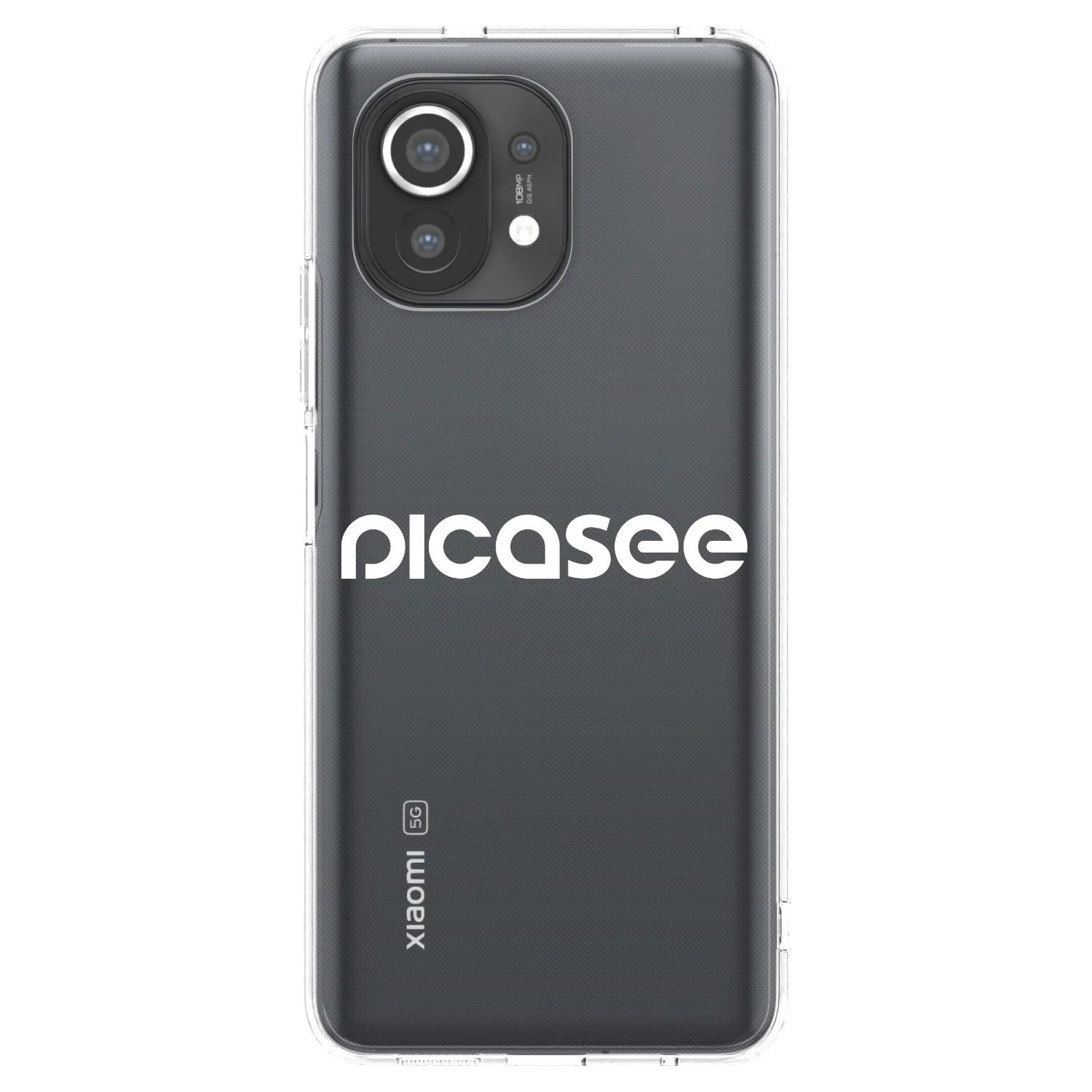 Picasee silikónový prehľadný obal pre Xiaomi Mi 11 - Picasee - new logo - white