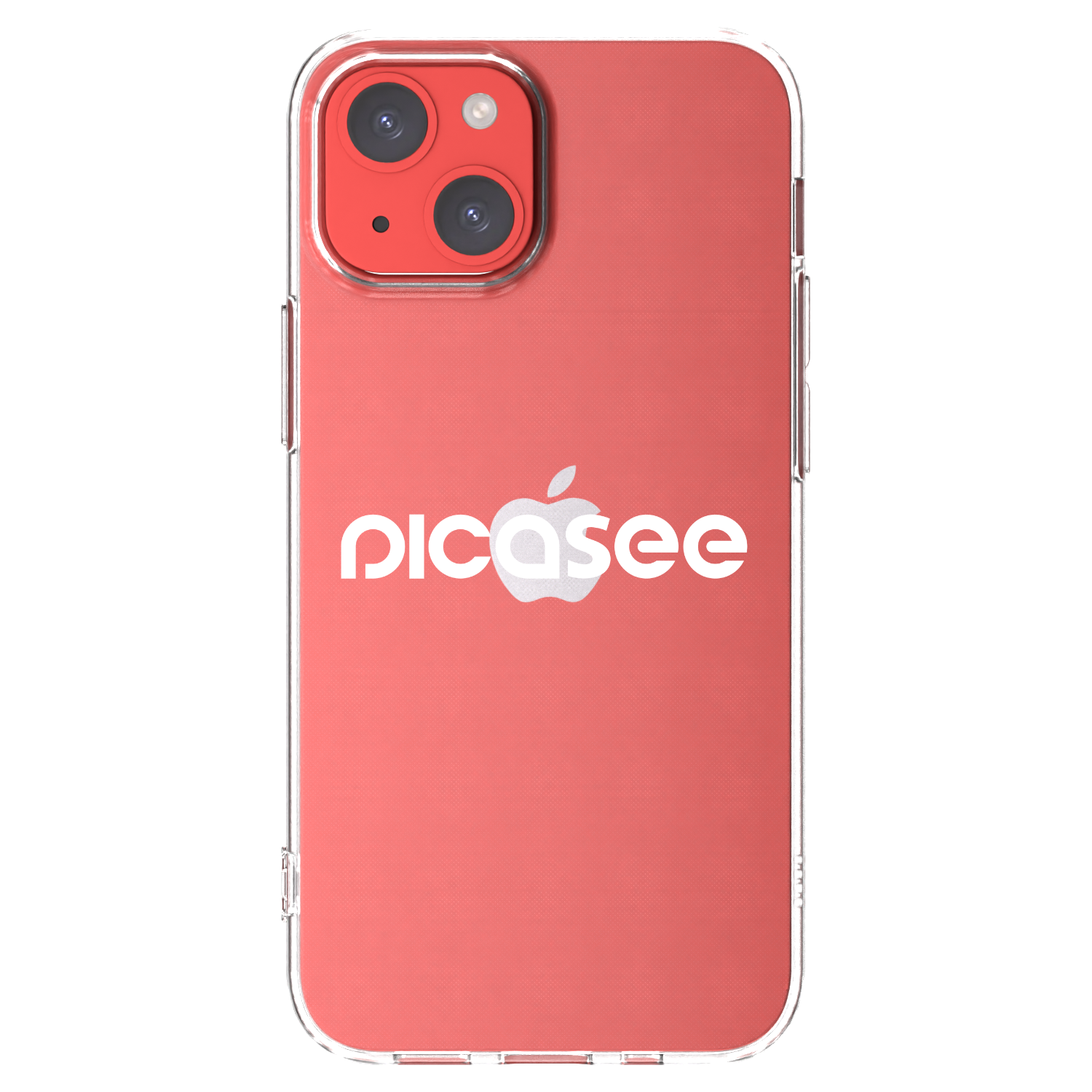 Picasee silikónový prehľadný obal pre Apple iPhone 13 mini - Picasee - new logo - white