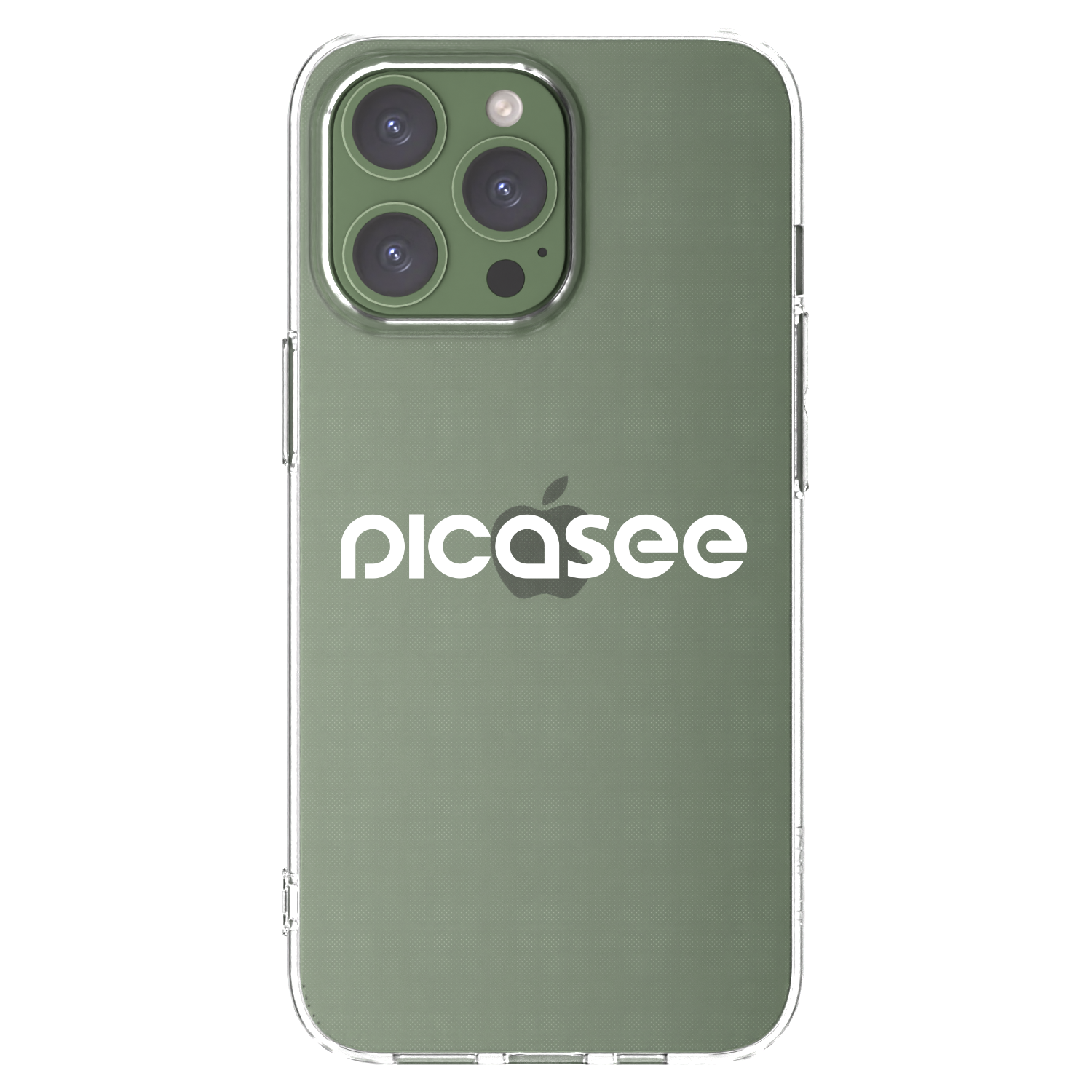 Picasee silikónový prehľadný obal pre Apple iPhone 13 Pro - Picasee - new logo - white