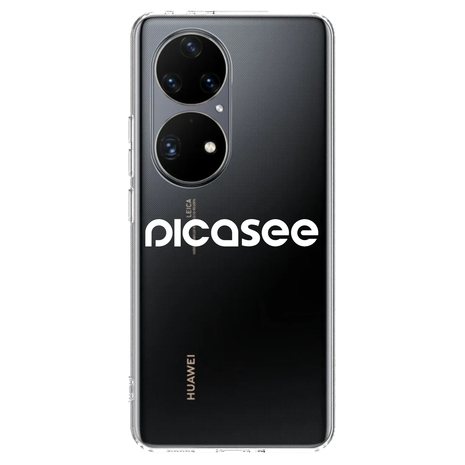 Picasee silikónový prehľadný obal pre Huawei P50 - Picasee - new logo - white
