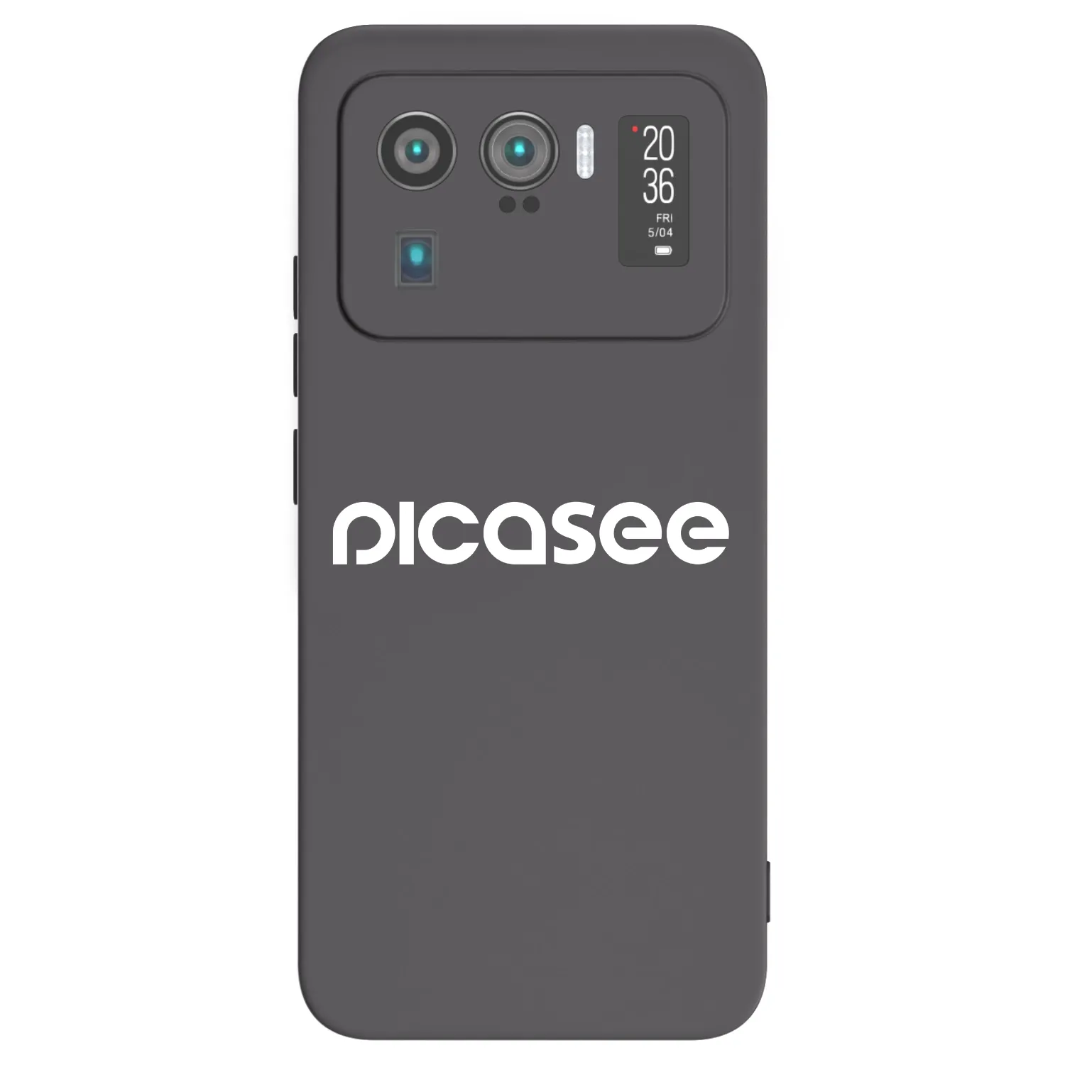 Picasee silikónový čierny obal pre Xiaomi Mi 11 Ultra - Picasee - new logo - white