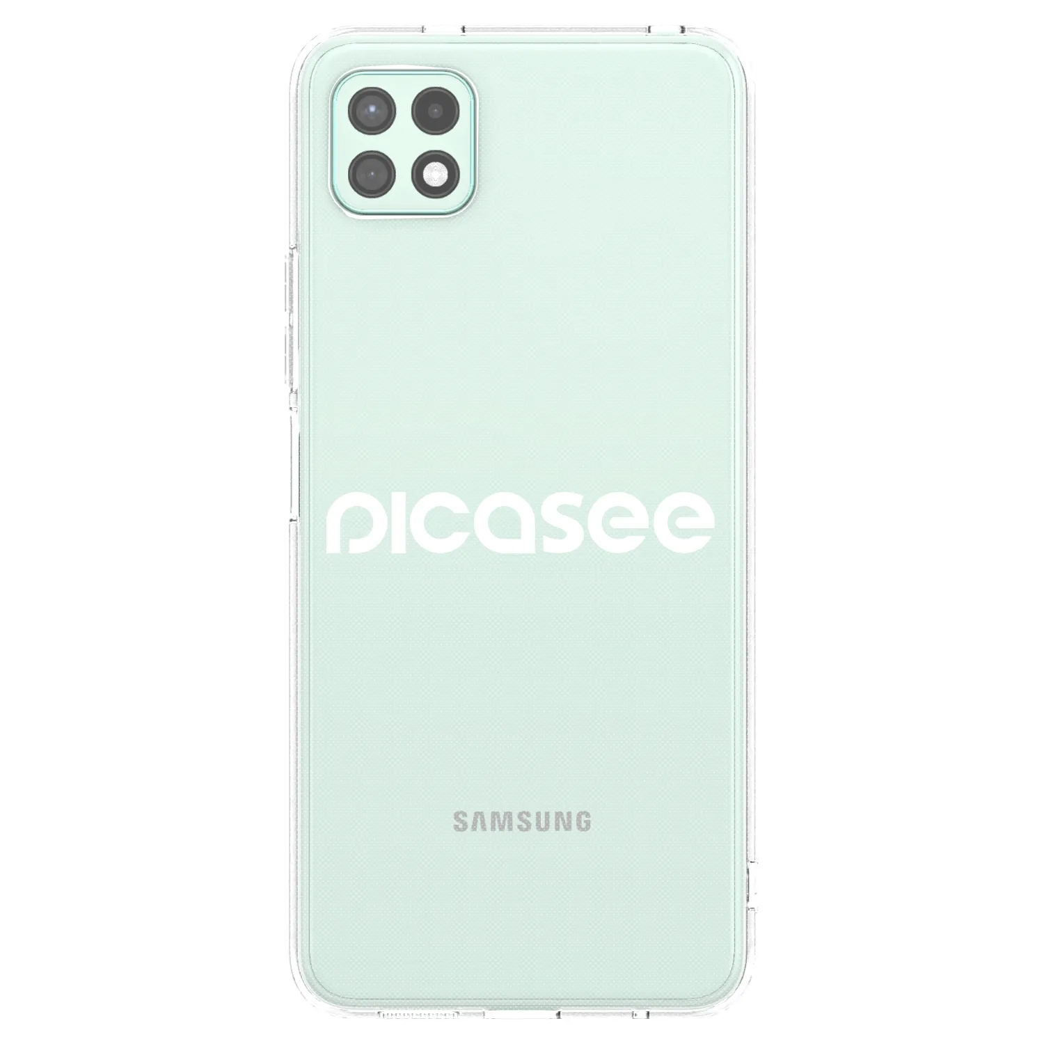 Picasee silikónový prehľadný obal pre Samsung Galaxy A22 A226B 5G - Picasee - new logo - white