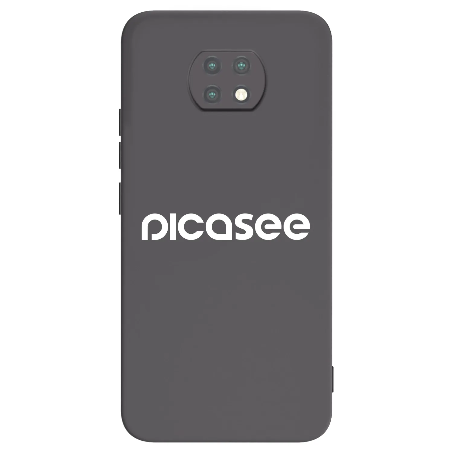 Picasee silikónový čierny obal pre Xiaomi Redmi Note 9T - Picasee - new logo - white