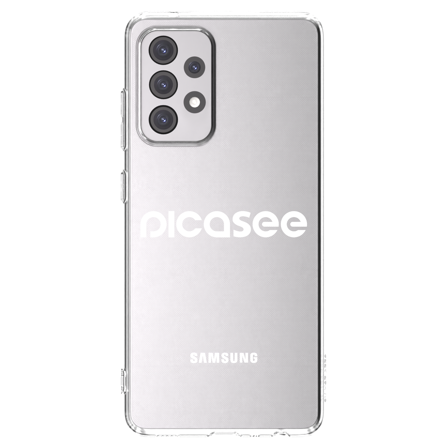 Picasee silikónový prehľadný obal pre Samsung Galaxy A52s 5G A528B - Picasee - new logo - white