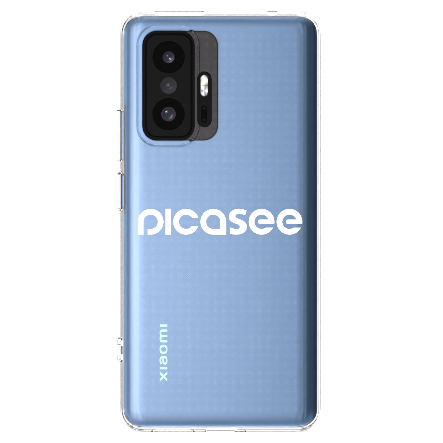 Picasee silikónový prehľadný obal pre Xiaomi 11T - Picasee - new logo - white