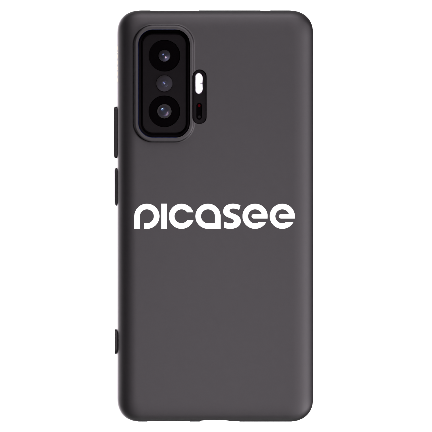 Picasee silikónový čierny obal pre Xiaomi 11T - Picasee - new logo - white