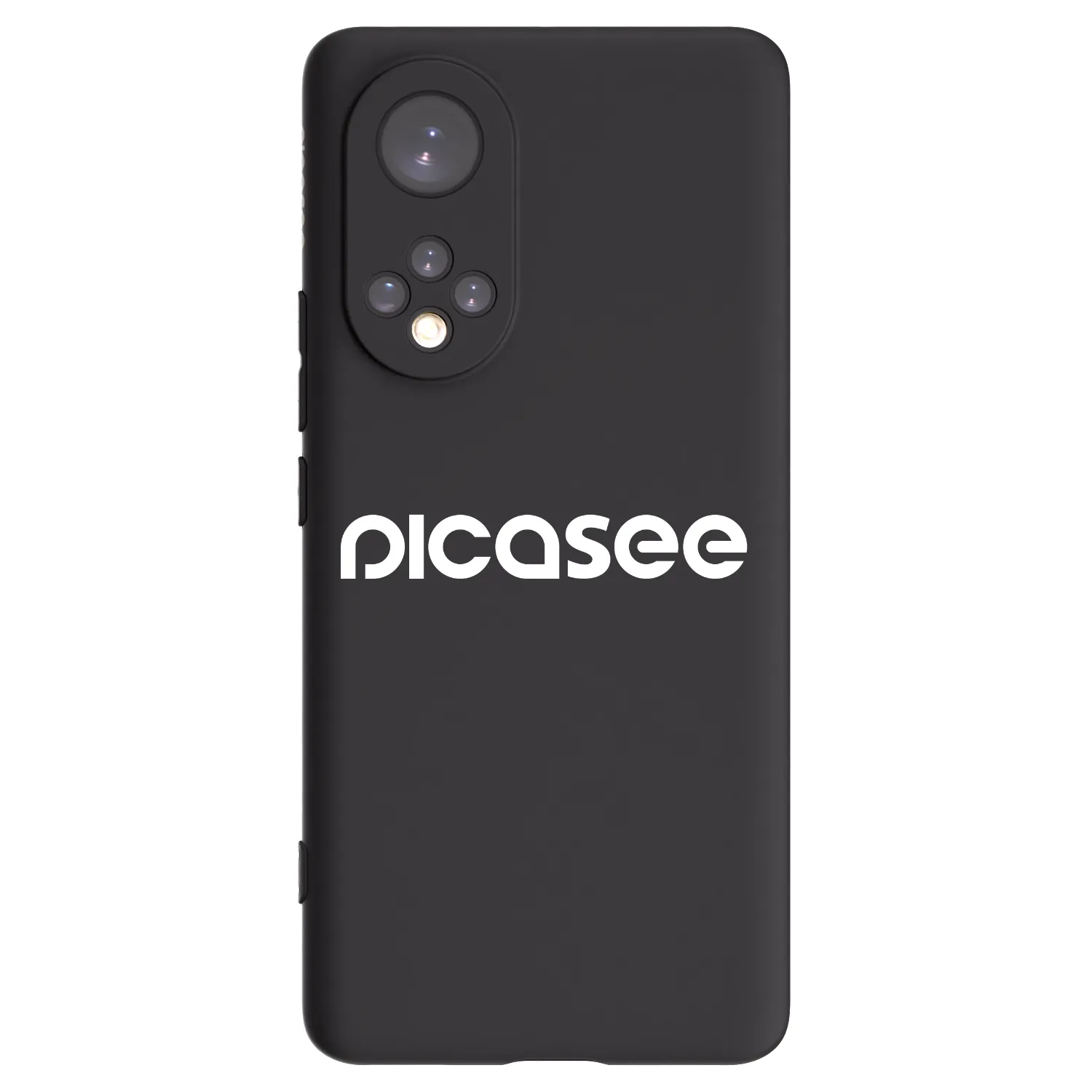 Picasee silikónový čierny obal pre Honor 50 5G - Picasee - new logo - white