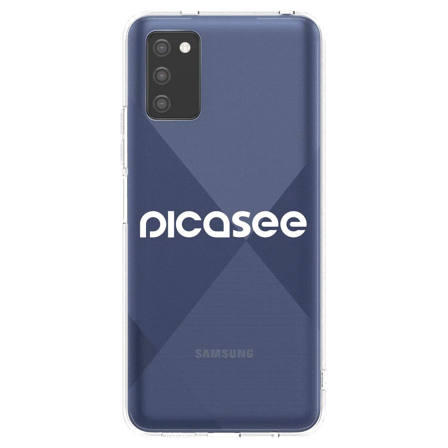 Picasee silikónový prehľadný obal pre Samsung Galaxy A03s A037G - Picasee - new logo - white