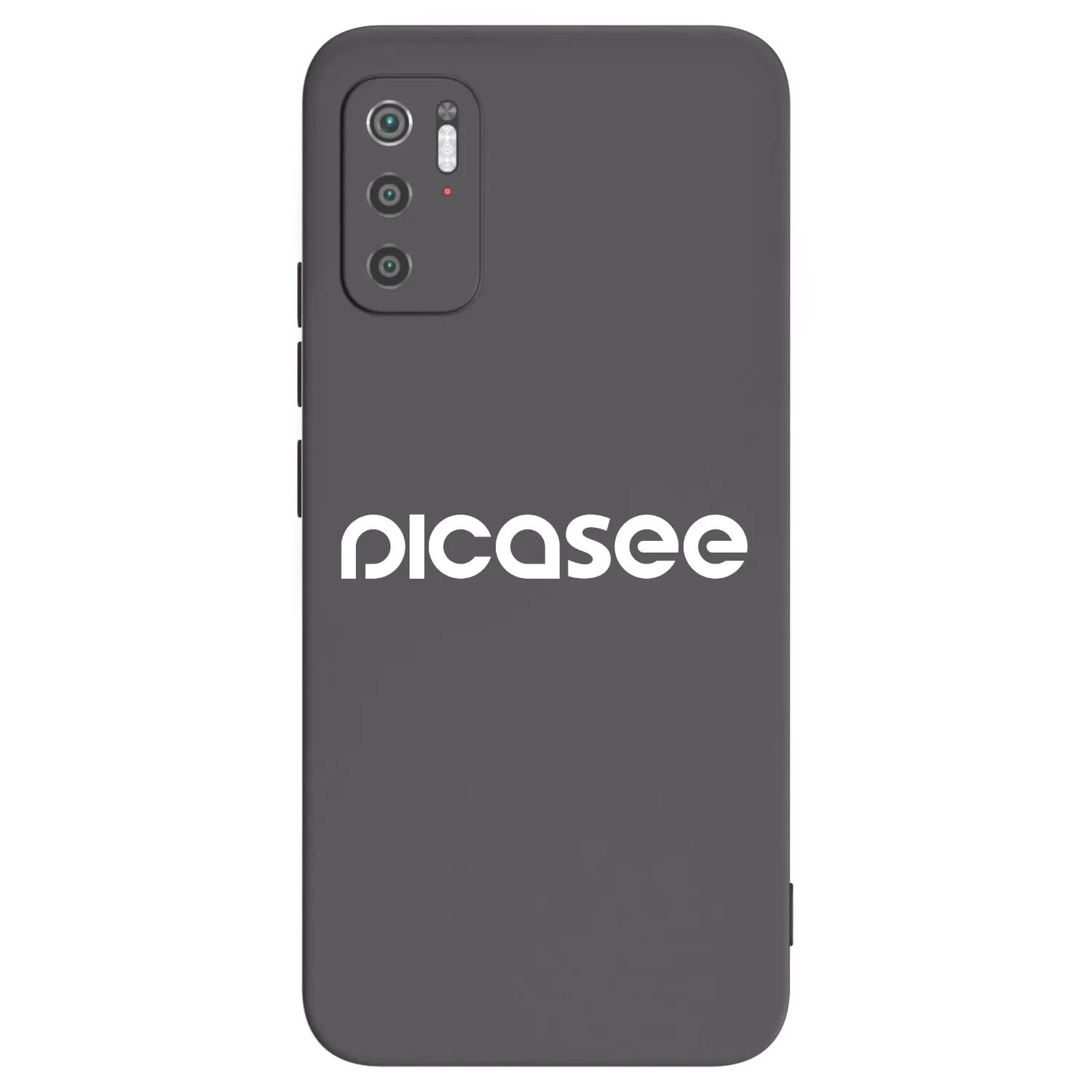 Picasee silikónový čierny obal pre Xiaomi Poco M3 Pro 5G - Picasee - new logo - white