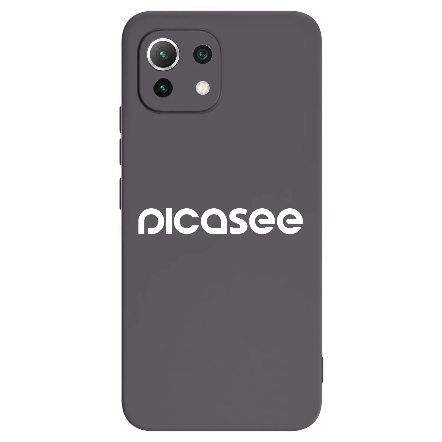 Picasee silikónový čierny obal pre Xiaomi 11 Lite 5G NE - Picasee - new logo - white