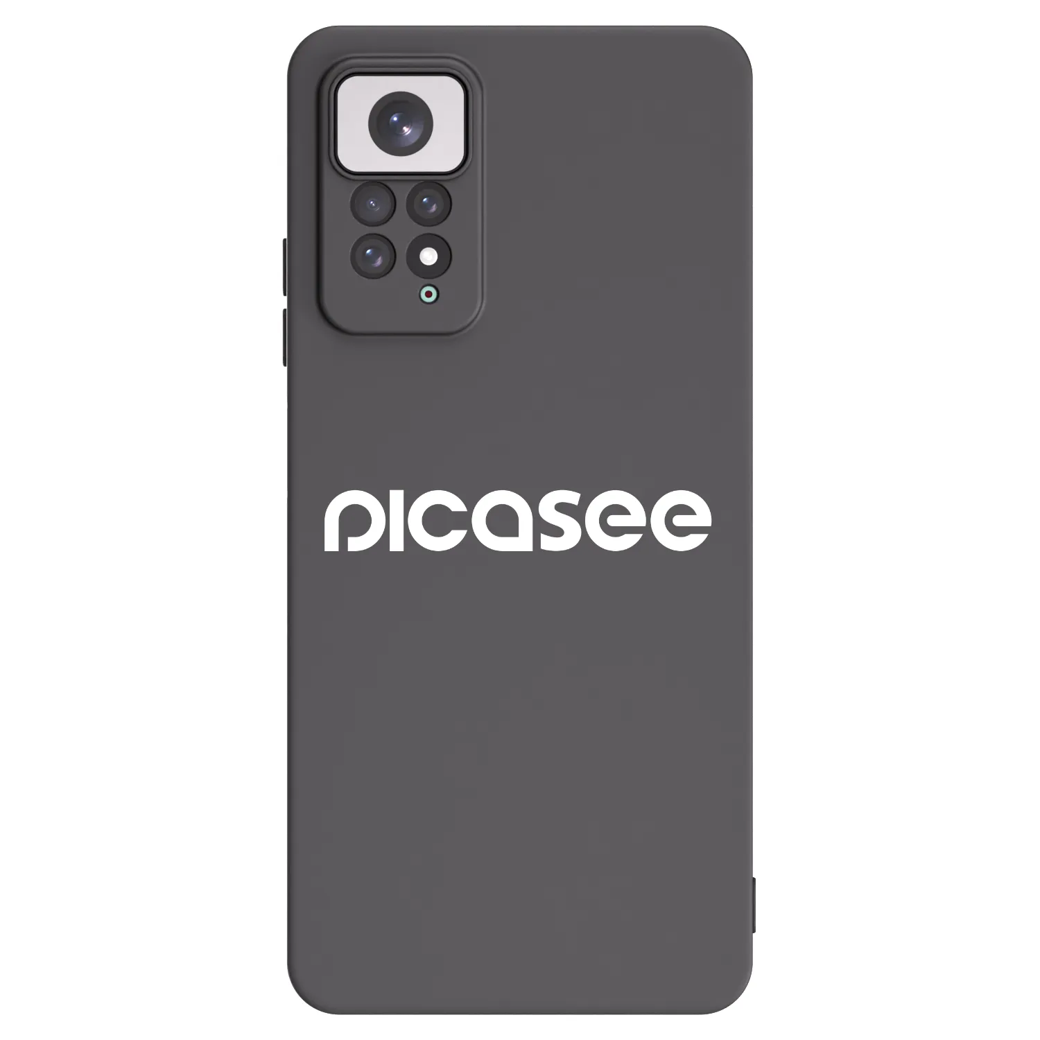 Picasee silikónový čierny obal pre Xiaomi Redmi Note 11 - Picasee - new logo - white