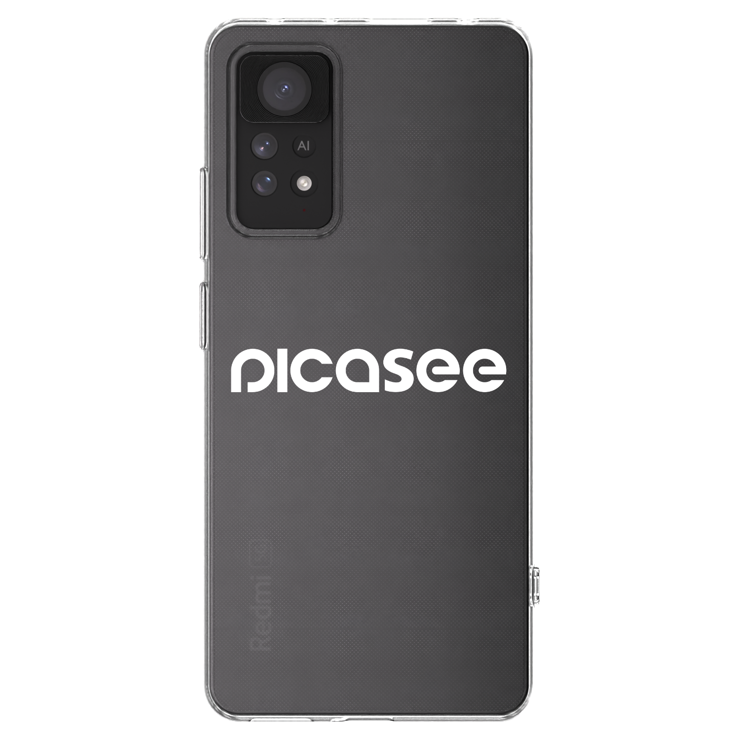 Picasee silikónový prehľadný obal pre Xiaomi Redmi Note 11 Pro 5G - Picasee - new logo - white