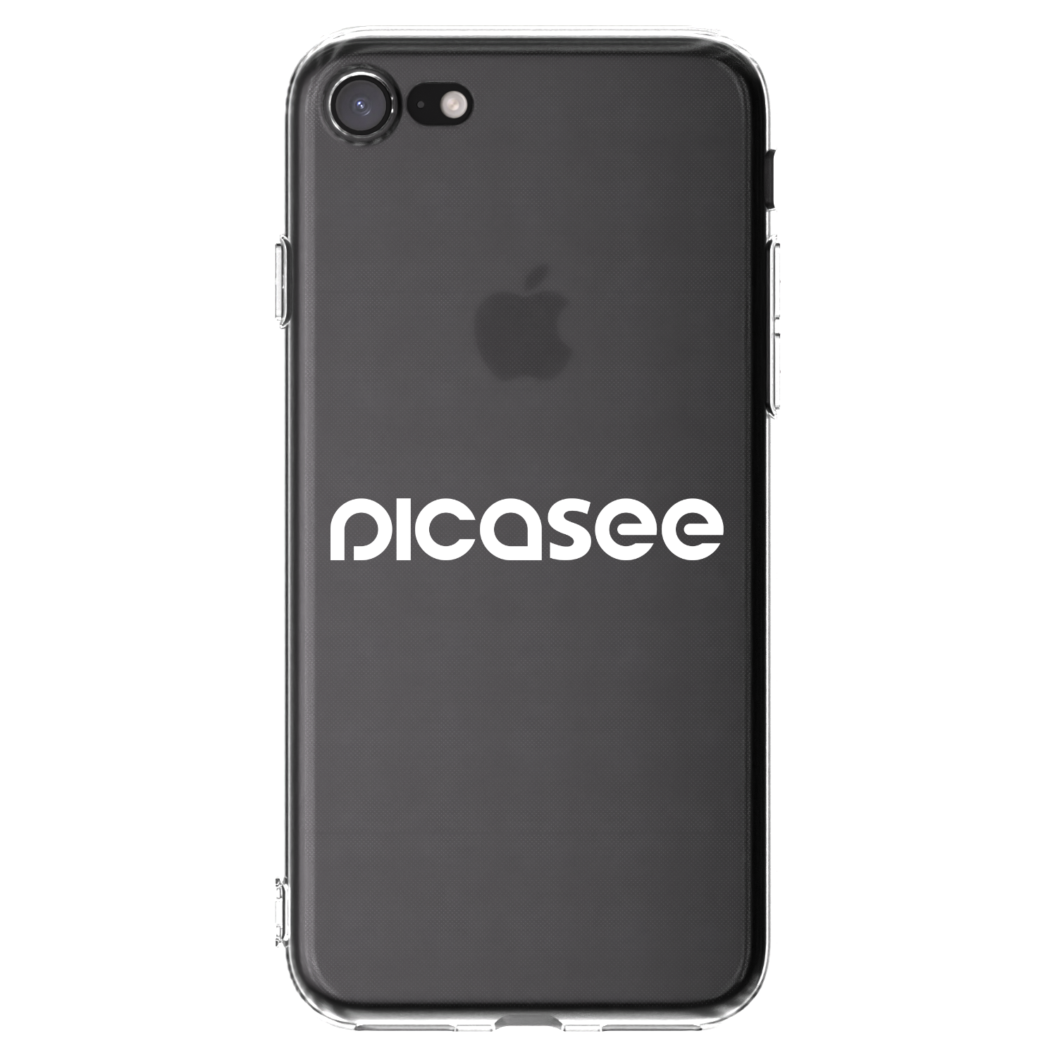 Picasee silikónový prehľadný obal pre Apple iPhone SE 2022 - Picasee - new logo - white